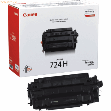 Canon Toner Canon CRG724H schwarz