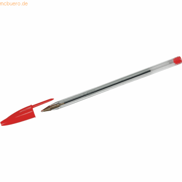 3086123001077 - Kugelschreiber Cristal transparent rot Mine 04mm Schreibfarbe rot 3086123001077 BIC