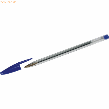 3086123001060 - Kugelschreiber Cristal transparent blau Mine 04mm Schreibfarbe blau  3086123001060 BIC