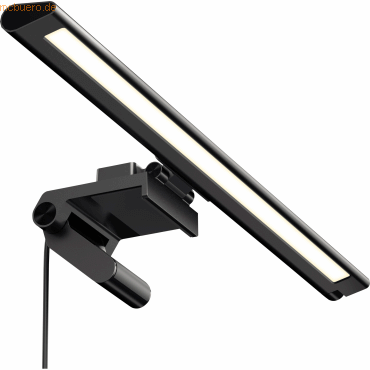 3595560031887 - LED Notebookleuchte UNILUX VISIOLIGHT für Monitore mit Stärke 5- 30 mm 5 W 500 lm 3000-5000 K dimmbar um 120° schwenkbar USB Klemmfuß schwarz 3595560031887 - LED Notebookleuchte UNILUX VISIOLIGHT für Monitore mit Stärke 5- 30 mm 5 W 500 lm 3000-5000 K dimmbar um 120° schwenkbar USB Klemmfuß schwarz
