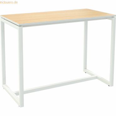 3660141221282 - Stehtisch TD1141323 110cm (H) 114x75cm (BxT) rechteckig buche weiß 3660141221282 easyDesk 3660141221282 - Stehtisch TD1141323 110cm (H) 114x75cm (BxT) rechteckig buche weiß 3660141221282 easyDesk