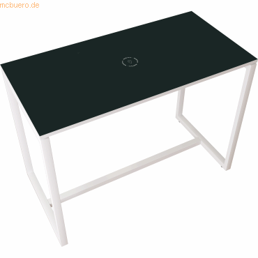 3660141222982 - Stehtisch TD1141311P 110cm (H) 114x75cm (BxT) rechteckig anthrazit weiß 3660141222982 easyDesk 3660141222982 - Stehtisch TD1141311P 110cm (H) 114x75cm (BxT) rechteckig anthrazit weiß 3660141222982 easyDesk