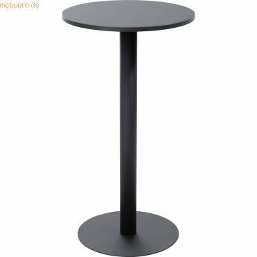 3660141226423 - Stehtisch MEZZO TRMRH600101 111cm (H) Ø 60cm (BxT) rund schwarz schwarz matt 3660141226423 Paperflow 3660141226423 - Stehtisch MEZZO TRMRH600101 111cm (H) Ø 60cm (BxT) rund schwarz schwarz matt 3660141226423 Paperflow