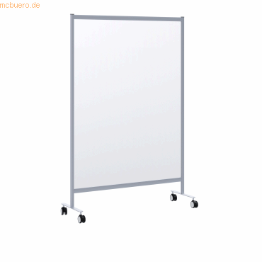 3660141900262 - Mobile Spuckschutz-Trennwand Modell B Acrylglas Stärke 3 mm B 1200 x T 390 x H 1800 mm mit Rollen 3660141900262 - Mobile Spuckschutz-Trennwand Modell B Acrylglas Stärke 3 mm B 1200 x T 390 x H 1800 mm mit Rollen