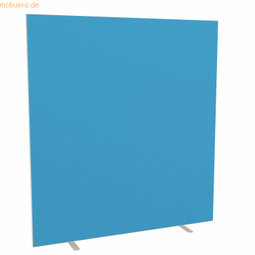 3660141944020 - EasyScreen Trennwand easyScreen HxT 1740 x 390 mm blau Breite 1600 mm