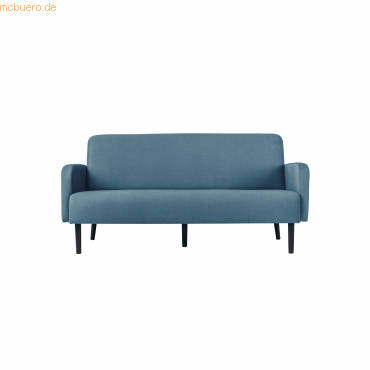 3660141954296 - Dreisitzer Sofa easyChair® by Paperflow LISBOA Stoffbezug elfenbeinfarben Fußgestell schwarz B 1760 x T 815 x H 830 mm 3660141954296 - Dreisitzer Sofa easyChair® by Paperflow LISBOA Stoffbezug elfenbeinfarben Fußgestell schwarz B 1760 x T 815 x H 830 mm