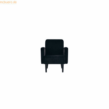 3660141954364 - Sessel easyChair® by Paperflow LISBOA Samtbezug rostfarben Fußgestell schwarz B 710 x T 815 x H 830 mm 3660141954364 - Sessel easyChair® by Paperflow LISBOA Samtbezug rostfarben Fußgestell schwarz B 710 x T 815 x H 830 mm
