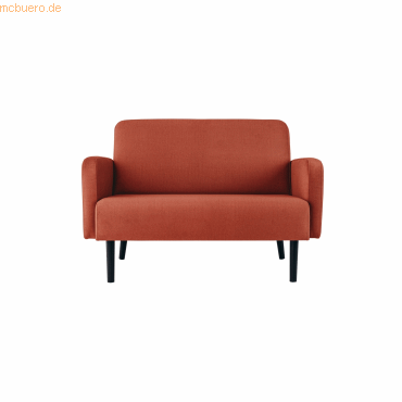 3660141954517 - 2-Sitzer Sofa LISBOA rost schwarz Stoff 3660141954517 PAPERFLOW 3660141954517 - 2-Sitzer Sofa LISBOA rost schwarz Stoff 3660141954517 PAPERFLOW