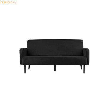 3660141954524 - Dreisitzer Sofa easyChair® by Paperflow LISBOA Samtbezug rostfarben Fußgestell schwarz B 1760 x T 815 x H 830 mm 3660141954524 - Dreisitzer Sofa easyChair® by Paperflow LISBOA Samtbezug rostfarben Fußgestell schwarz B 1760 x T 815 x H 830 mm