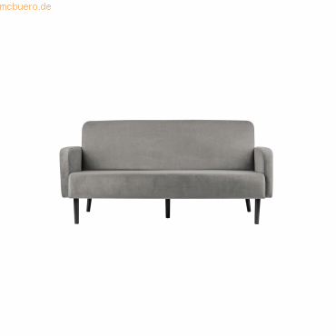 3660141954531 - 3-Sitzer Sofa LISBOA grau schwarz Stoff 3660141954531 PAPERFLOW
