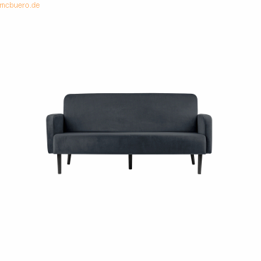 3660141954562 - 3-Sitzer Sofa LISBOA anthrazit schwarz Stoff 3660141954562 PAPERFLOW