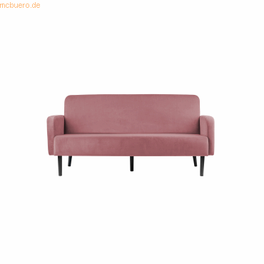 3660141954579 - 3-Sitzer Sofa LISBOA rosa schwarz Stoff 3660141954579 PAPERFLOW 3660141954579 - 3-Sitzer Sofa LISBOA rosa schwarz Stoff 3660141954579 PAPERFLOW