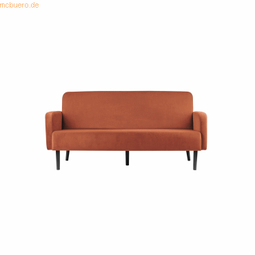3660141954593 - 3-Sitzer Sofa LISBOA rost schwarz Stoff 3660141954593 PAPERFLOW 3660141954593 - 3-Sitzer Sofa LISBOA rost schwarz Stoff 3660141954593 PAPERFLOW