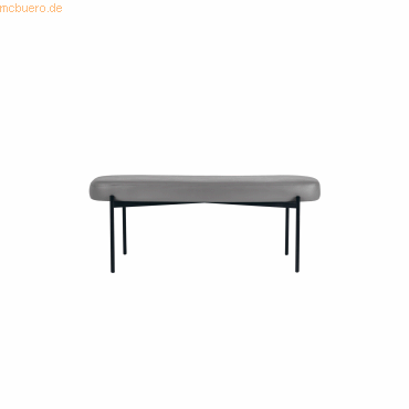 3660141955736 - Sitzbank GAIA L GBOLC0114 grau Kunstleder 1180 cm 3660141955736 PAPERFLOW