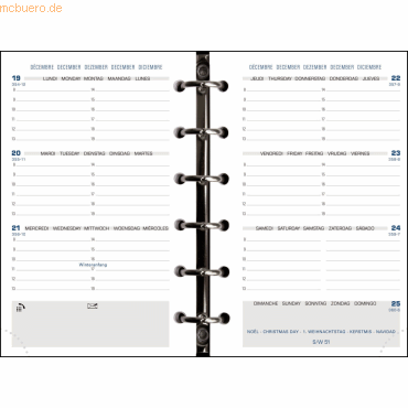 3660942001205 - Timer Kalender 1 Woche auf 2 Seiten 81x126cm 2023