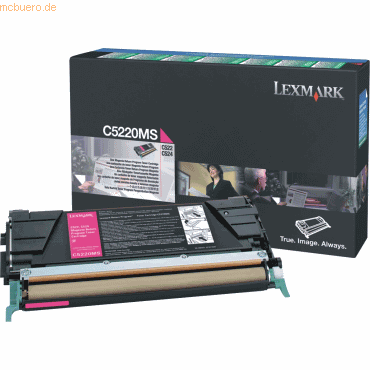 Lexmark Toner Lexmark C5220MS magenta