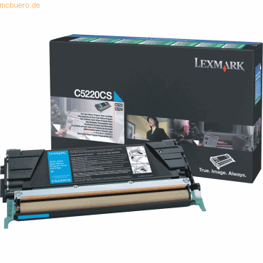 Lexmark Toner Lexmark C5220CS cyan