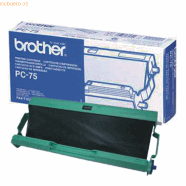 Brother TTR-Refill für Brother FAX-T102/T104/T106 inkl. Kassette