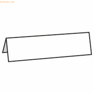 5701193026581 - Beschriftungsbögen für Tischnamensschilder 11186 210x61mm Karton VE