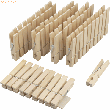 4000302076013 - BÜMAG Wäscheklammern 7601 Holz 4000302076013 50 Stück 4000302076013 - BÜMAG Wäscheklammern 7601 Holz 4000302076013 50 Stück