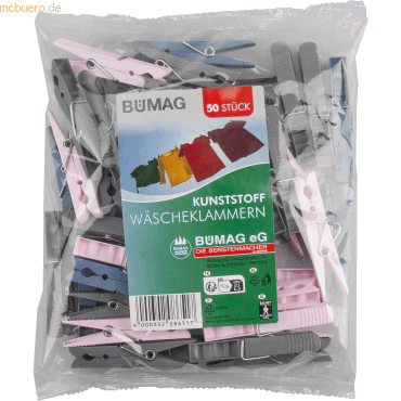 4000302086517 - BÜMAG Wäscheklammern 8651 Kunststoff 50St 4000302086517 BÜMA 4000302086517 - BÜMAG Wäscheklammern 8651 Kunststoff 50St 4000302086517 BÜMA