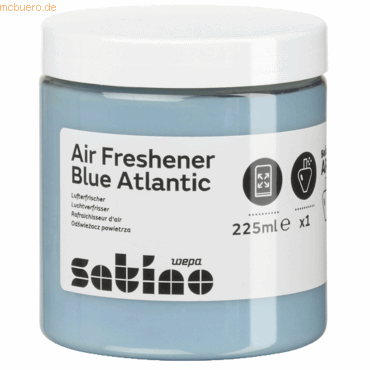 4000735328178 - Lufterfrischer Nachfüllung 331610 Blue Atlantic 225mlPa 4000735328178 Satino 6 Stück 4000735328178 - Lufterfrischer Nachfüllung 331610 Blue Atlantic 225mlPa 4000735328178 Satino 6 Stück