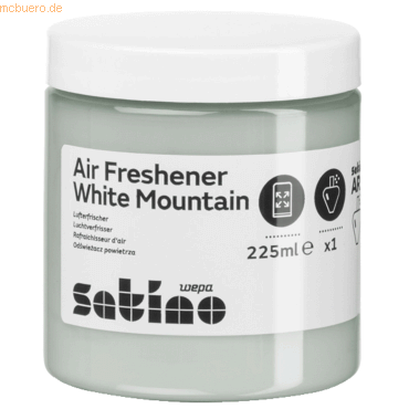 4000735328987 - Lufterfrischer Nachfüllung 332090 white mountain 225mlP 4000735328987 Satino 6 Stück 4000735328987 - Lufterfrischer Nachfüllung 332090 white mountain 225mlP 4000735328987 Satino 6 Stück
