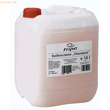 4000883909021 - Seifencreme in 10 Liter Kanister passend für FRIPA Seifenspender 4000883909021 10 Liter 4000883909021 - Seifencreme in 10 Liter Kanister passend für FRIPA Seifenspender 4000883909021 10 Liter