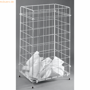 4000883990913 - Drahtgitter Papierkorb Sammelkorb 2340013 60 Liter weiß 4000883990913 Fripa 4000883990913 - Drahtgitter Papierkorb Sammelkorb 2340013 60 Liter weiß 4000883990913 Fripa