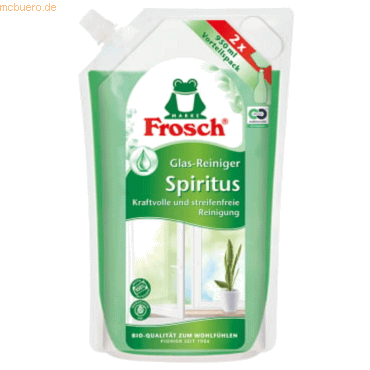 4001499953958 - Glasreiniger Spiritus Nachfüllbeutel 15395 950ml 4001499953958 Frosch 4001499953958 - Glasreiniger Spiritus Nachfüllbeutel 15395 950ml 4001499953958 Frosch
