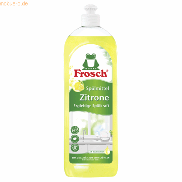 4001499964534 - Frosch Spülmittel Zitrone fettlösend 116453 750ml 4001499964534 Werner & Mertz GmbH 4001499964534 - Frosch Spülmittel Zitrone fettlösend 116453 750ml 4001499964534 Werner & Mertz GmbH
