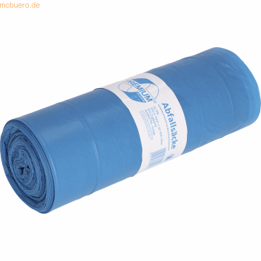 4001553711036 - DEISS PREMIUM Zugbandsäcke 120 Liter blau 1149 g Rolle Typ 60 Zugbandsack zur sicheren Entsorgung PE-LD Premium Maße (B x L) 700 x 1000 mm 1 Rolle = 25 Stück 4001553711036 - DEISS PREMIUM Zugbandsäcke 120 Liter blau 1149 g Rolle Typ 60 Zugbandsack zur sicheren Entsorgung PE-LD Premium Maße (B x L) 700 x 1000 mm 1 Rolle = 25 Stück