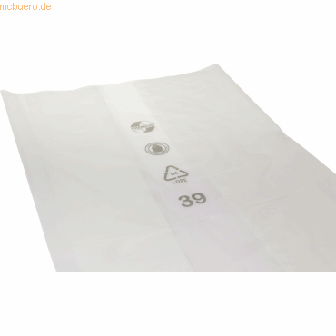 4001553990332 - PREMIUM® Abfallsäcke robust und vielseitig Recycling-LDPE lose B 800+500 x H 2200 mm 800 Liter transparent 50 Stück 4001553990332 - PREMIUM® Abfallsäcke robust und vielseitig Recycling-LDPE lose B 800+500 x H 2200 mm 800 Liter transparent 50 Stück
