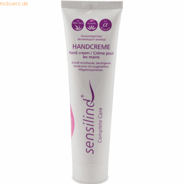 4002017029308 - Handcreme 41051 mit Kamille und Aloe Vera 100ml 4002017029308 Sensilind 01890018 100 Milliliter 4002017029308 - Handcreme 41051 mit Kamille und Aloe Vera 100ml 4002017029308 Sensilind 01890018 100 Milliliter