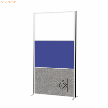 4002390090056 - MAUL Stellwandsystem MAULconnecto Steckmodule 1x Whiteboard 1x Akustikvlies 1x Textiloberfläche Klettverbindung H 1800 x B 1000 mm silber 4002390090056 - MAUL Stellwandsystem MAULconnecto Steckmodule 1x Whiteboard 1x Akustikvlies 1x Textiloberfläche Klettverbindung H 1800 x B 1000 mm silber