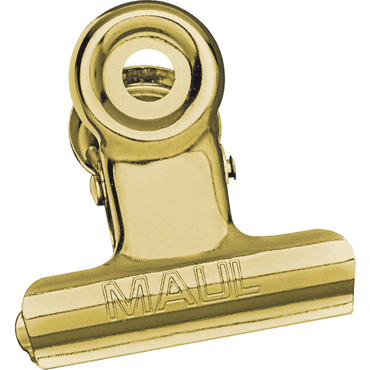 4002390092975 -  10 MAUL Foldbackklammern gold 30 cm 4002390092975 MAUL 10 Stück