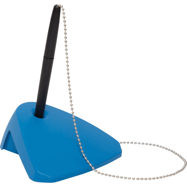 4002390105194 - Kuliständer mit Kugelkette blau Recycling Kunststoff Fuß 112x108m 4002390105194 - Kuliständer mit Kugelkette blau Recycling Kunststoff Fuß 112x108m