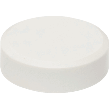 4002390105200 - MAUL Magnet MAULpro Recycling rund mit Facetterand Haftkraft bis 06 kg Ø 29 mm 85 % Recycling-Kunststoff lackiert weiß 20 Stück