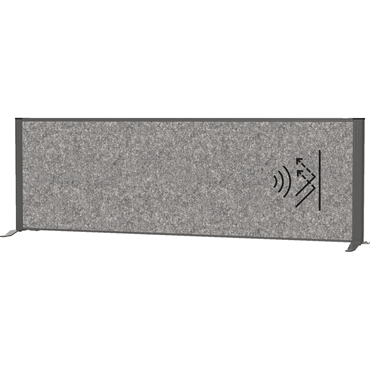 4002390105705 - MAUL Akustik-Tischtrennwand MAULconnecto 9851689 dunkelgrau 1600 x 500 cm 4002390105705 - MAUL Akustik-Tischtrennwand MAULconnecto 9851689 dunkelgrau 1600 x 500 cm