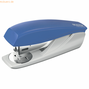 4002432135370 - NeXXt Recycle Kleines Heftgerät 5606 CO2-Neutral Halbstreifen Blau 25 Blatt 24 6 26 6 96 % Recycelter Kunststoff