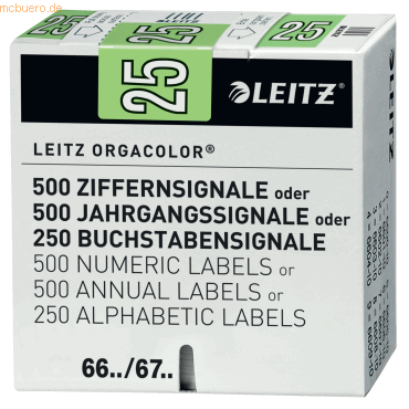 4002432139743 - Jahrgangssignal Orgacolor 2025 67551055 gn 500St 4002432139743 500 Stück