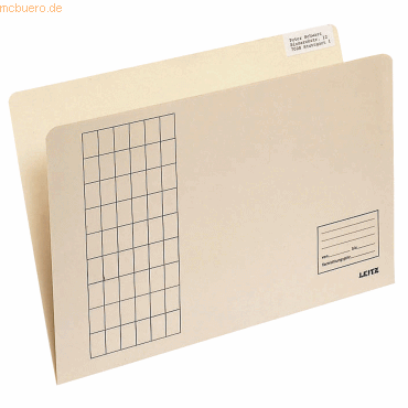 4002432410293 - Einstellmappen 2433 Vertikal DIN A4 Mit Gitterdruck 180 g m2 Chamois 100% Recycelter Kraft-Karton 31 x 23 cm 100 Stück 4002432410293 - Einstellmappen 2433 Vertikal DIN A4 Mit Gitterdruck 180 g m2 Chamois 100% Recycelter Kraft-Karton 31 x 23 cm 100 Stück