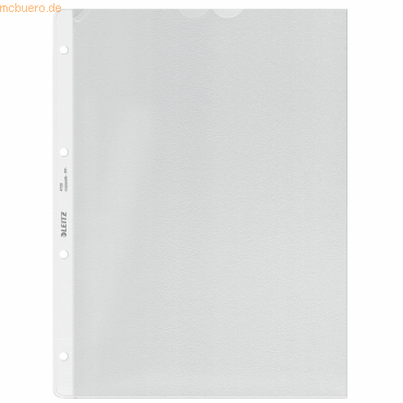 4002432478637 - Extra Strong Prospekthüllen DIN A4 Genarbt Transparent 130 Mikron PP (Polypropylen) Oben 4 Löcher 100 Stück 4002432478637 - Extra Strong Prospekthüllen DIN A4 Genarbt Transparent 130 Mikron PP (Polypropylen) Oben 4 Löcher 100 Stück
