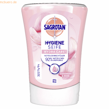4002448100027 - SAGROTAN® HYDRA CARE NO TOUCH Flüssigseife Nachfüllpackung 2500 ml