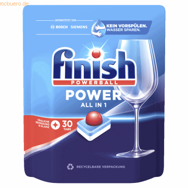 4002448143314 - POWERBALL ALL IN 1 Spülmaschinentabs 4002448143314 Calgonit finish 30 Stück 4002448143314 - POWERBALL ALL IN 1 Spülmaschinentabs 4002448143314 Calgonit finish 30 Stück