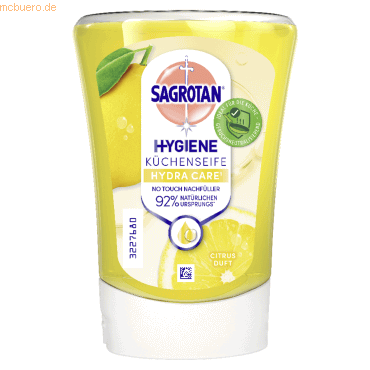 4002448145301 - Sagrotan Flüssigseife No-Touch Citrus 3227014 250ml 4002448145301 250 Milliliter 4002448145301 - Sagrotan Flüssigseife No-Touch Citrus 3227014 250ml 4002448145301 250 Milliliter