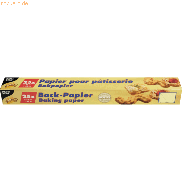 4002911142011 - Backpapierzuschnitte Backfolie für alle Backbleche mit universeller Größe 1 Packung = 25 Blatt Zuschnitte 4002911142011 - Backpapierzuschnitte Backfolie für alle Backbleche mit universeller Größe 1 Packung = 25 Blatt Zuschnitte