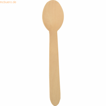 4002911182499 - Einweg Besteck Pure Löffel L 157 mm biologisch abbaubar aus FSC®-zertifiziertem Birkenholz hellbraun 100 Stück 4002911182499 - Einweg Besteck Pure Löffel L 157 mm biologisch abbaubar aus FSC®-zertifiziertem Birkenholz hellbraun 100 Stück