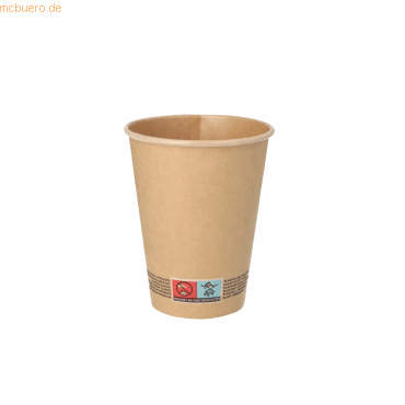 4002911526972 - Trinkbecher Pappe Ø 9 cm 300 ml Umweltfreundliche Coffee-to-go-Becher 1 Packung = 50 Stück 4002911526972 - Trinkbecher Pappe Ø 9 cm 300 ml Umweltfreundliche Coffee-to-go-Becher 1 Packung = 50 Stück
