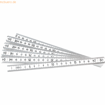 4003315069188 - M 810-PVC-2 Maßstab 2 m Kunststoff - Brüder Mannesmann 4003315069188 - M 810-PVC-2 Maßstab 2 m Kunststoff - Brüder Mannesmann